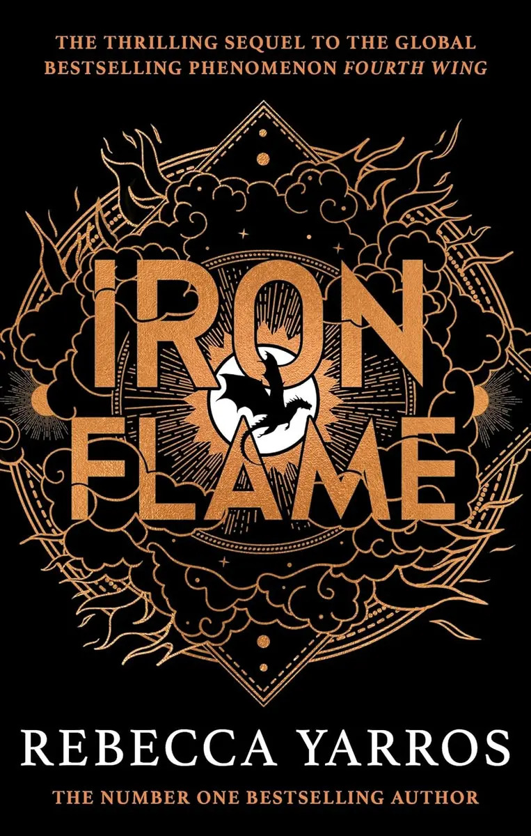 Iron Flame, De Rebecca Yarros. Editorial Piatkus, Capa Mole Em Inglês, 2024