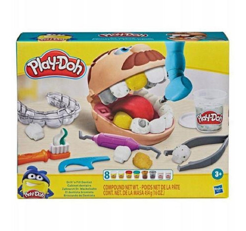 Massinha Playdoh De Modelar - Brincando De Dentista - Oferta