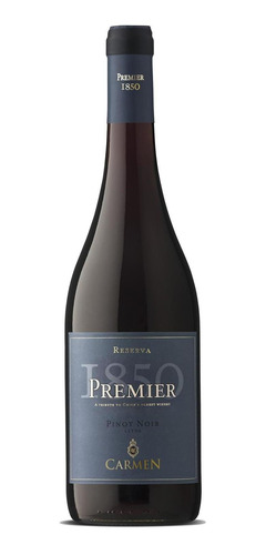 Pack De 2 Vino Tinto Carmen Reserva Premier Pinot Noir 750 M