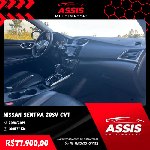 Nissan Sentra 2.0 Sv Flex Aut. 4p