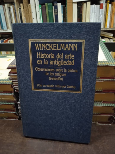 Libro-historia Del Arte En La Antiguedad 