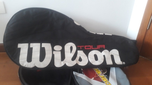 Conjunto De Bolsa Para Raquete De Tenis E 3 Raquetes Wilson