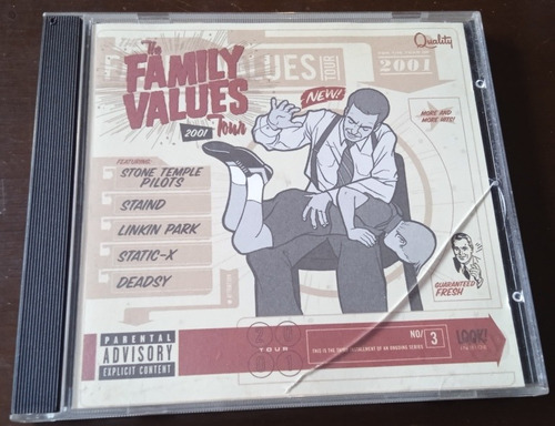 The Family Values Tour 2001 - Varios Cd Importado Alemania 