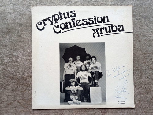 Disco Lp Cryptus Confession - Aruba (1979) Aruba Firma R20
