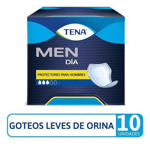 Protectores Tena For Men Dia X 10und