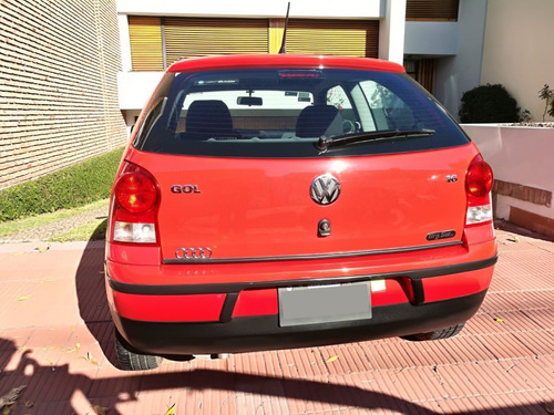 Imagen 5 de 13 de Vw Gol 1.6 Aa Dh 2008 Rojo 3 Puertas 1 Mano 44 Mil Km