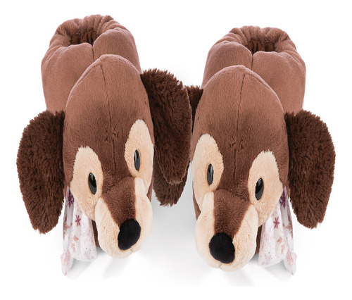 Pantuflas Perro Salchicha Skida, Talla 34-37 (m)