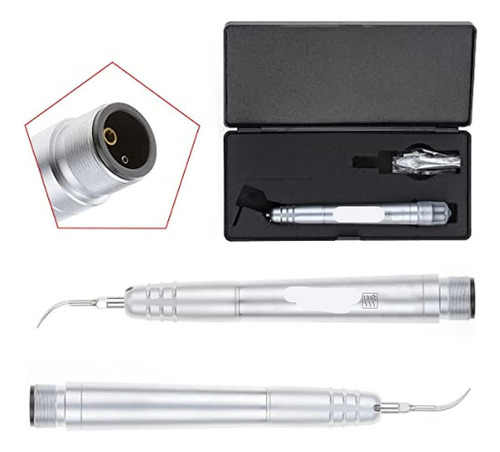 & Herramienta De Limpieza Dental Con 2 Orificios De Aire