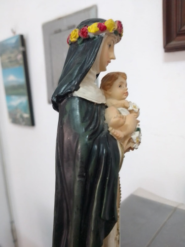 Estatuilla Santa Rosa De Lima Di Angelo Excelente Estado (Usado)