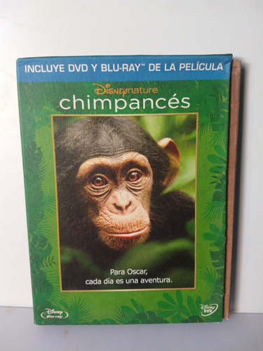 Chimpancés Disney Natura Película Documental En Bluray 