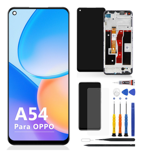 Pantalla Táctil Para Original Oppo A54 4g Cph2239 Con Marco