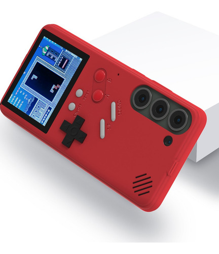 Funda Game Boy Con Pantalla Colores Para Samsung S22 Ultra
