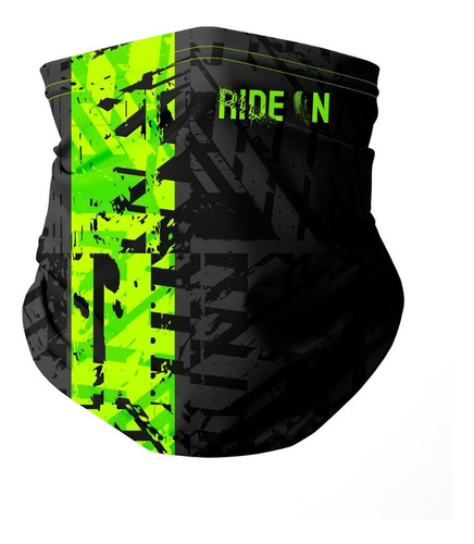 Doxe Bandana Ride On Verde Neón Motociclismo Llanta Derrape