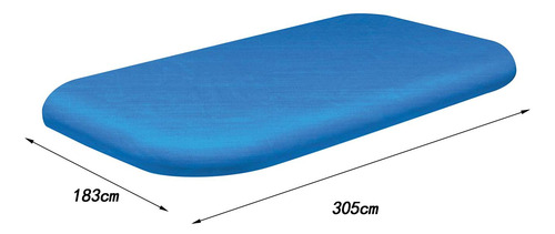Cubierta Rectangular Para Piscina, Protección Impermeable