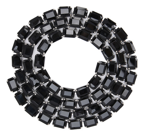 Colgante Rectangular De Vidrio Con Cadena Para Ropa De Coser