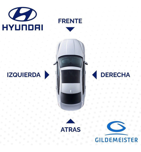 Imagen 7 de 8 de Emblema Delantero Hyundai Tucson 2018 2021