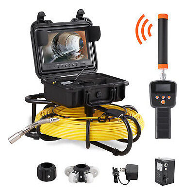 Vevor Sewer Camera Pipe Inspection Camera W/ 512hz Sonde Oaj