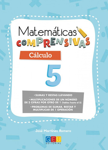 Libro - Matemáticas Comprensivas. Cálculo 5 