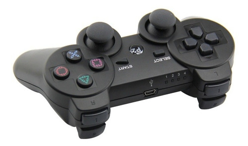 Joystick Ps2 Ps3 Pc Control Inalámbrico + Bateria Recargable