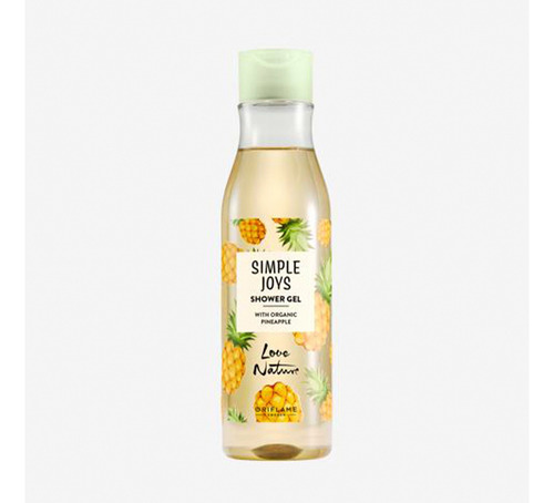Gel De Ducha Con Piña Orgánica Simple Joys Love Nature