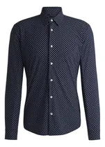 Comprar Camisa Boss Para Hombre Corte Slim Fit Con Estampado