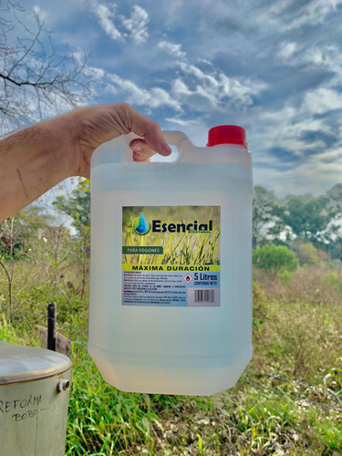 Alcohol Etílico Para Estufas! 5 Litros