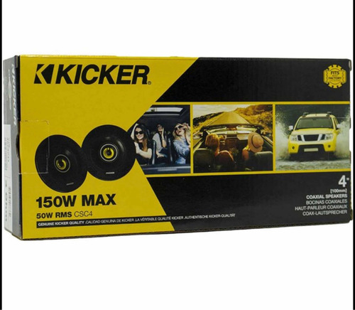 Imagen 2 de 7 de Cornetas Kickers Originales 4 150w