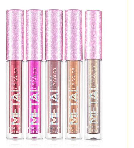 Brillo De Labios Matte Shimmer De Larga Duración Y Resistent