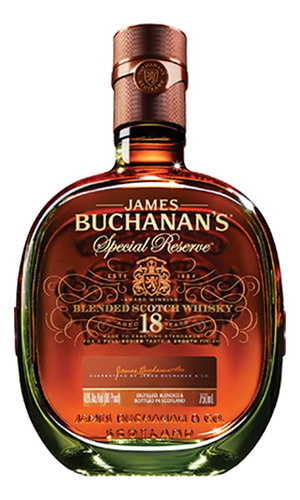 Buchanans Special Reserve 18 Años Con Estuche Oferta!