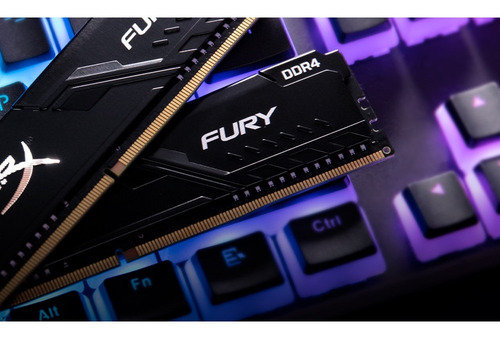 Memórias Hyperx Fury 32gb (2x16gb) Cl18 Ddr4 3600mhz