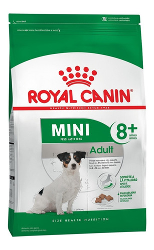 Royal Canin Mini Adulto +8 X 1 Kg Kangoo Pet