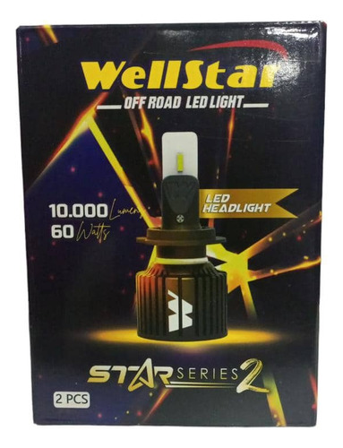 Luces Star Serie2 H7 10000 Lumens Wellstar