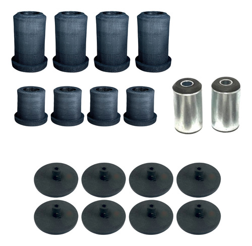 Kit Buchas Do Feixe De Mola /anti Ruido S10 Nova 2013/....