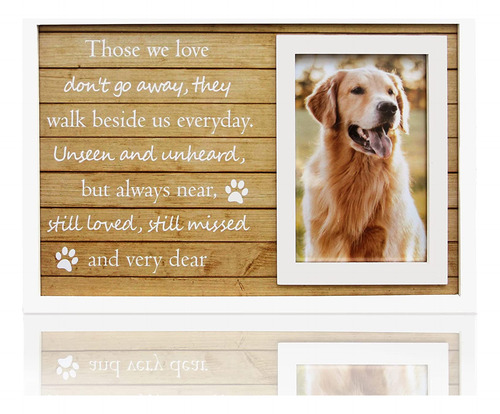 Marco De Fotos En Memoria De Un Perro Feather & Blossom, 12