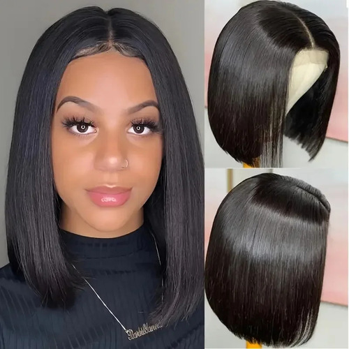 Peluca Bob Corto Rojo 32 Lace Front Lacio