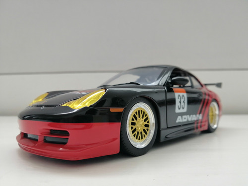 Jada Porsche 911 Gt3 Rs 996 Advan 1:24 Rojo (Usado)