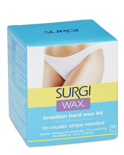 Surgi-wax Kit De Depilaci&oacute;n Brasile&ntilde;a Para Par