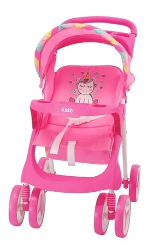 Juguete Set Cochecito Cuna Sillita Muñeca Kiddy Babymovil