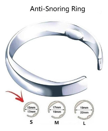 Anillo Antirronquidos, Acupresión, Apnea, Ronquidos Durante