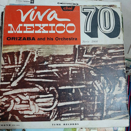 Vinilo Orizaba And His Orchestra Viva Mexico Mx1
