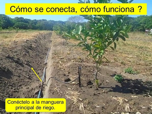 Microaspersores Con Estacas Para Riego Caja X 5 Unds