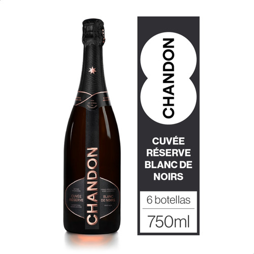 Champagne Chandon Cuvee Blanc De Noris Pack X6 - 01almacen