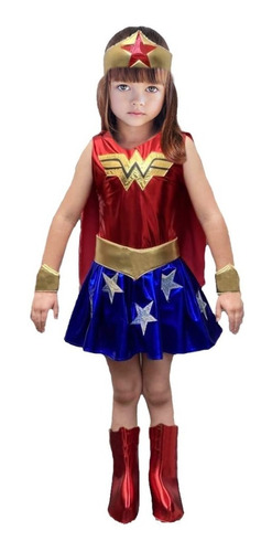 Disfraz Mujer Maravilla Infantil/ Wonder Woman Infantil