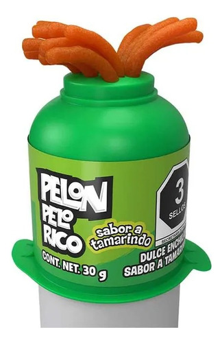 Pelón Pelo Rico Hersheys 3,240 Kg 108 Pzas