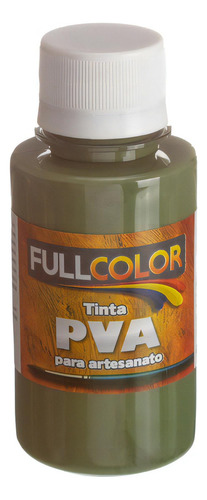 Tinta Frasco Fullcolor Pva 100 Ml Colors Cor Verde-musgo