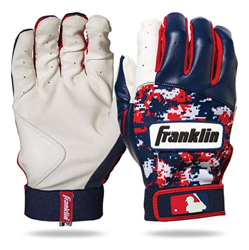 Guantes De Bateo De Béisbol Franklin Sports Mlb Digitek Whit