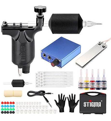 Estigma Completo Kit De Tatuaje Pro Kit De Máquina De Tatuaj