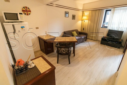 Imagem 2 de 15 de Flat Le Premier, No Jd. Paulista, Prox A Av. Nove De Julho, Fácil Acesso Ao Centro De Sp - Sf34833