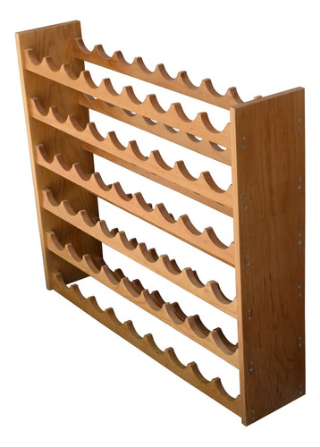 Cava Hogare Moderna Para Vino 54 Botellas 100% De Madera Aile