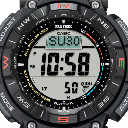 Relógio G-shock PRG-340-1cr - pulseira preta